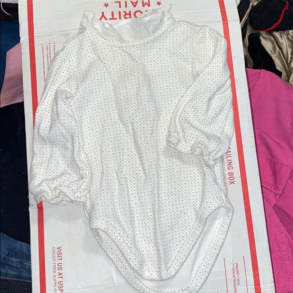 Janie and Jack Ruffle Collar Onsie with Shorts